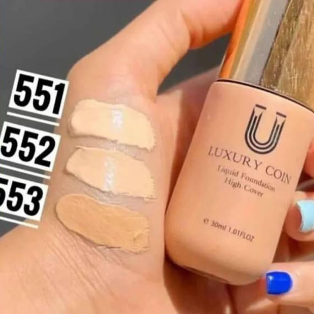  کرم پودر سیلیکونی لاکچری کوین 551 